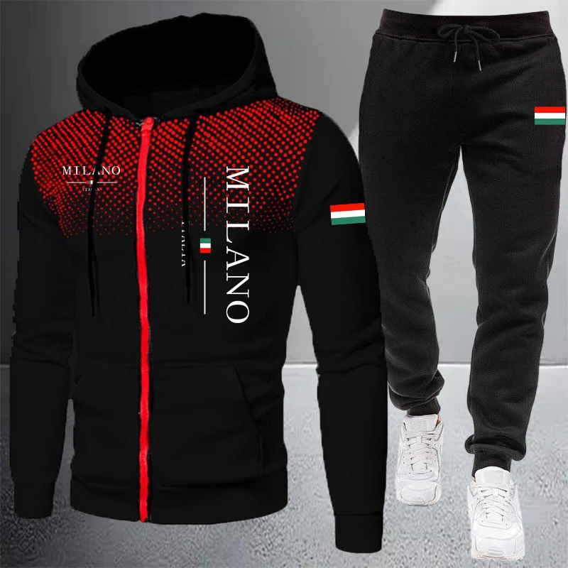 Winter Clothing Essentials - 2026 High-end Men's Clothes Zip Hooded