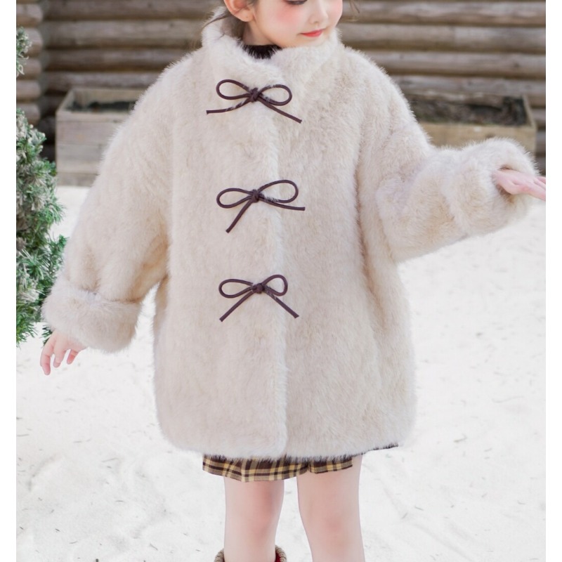Winter Clothing For Babies - Girls' Winter Clothing Warm Fur Integrated