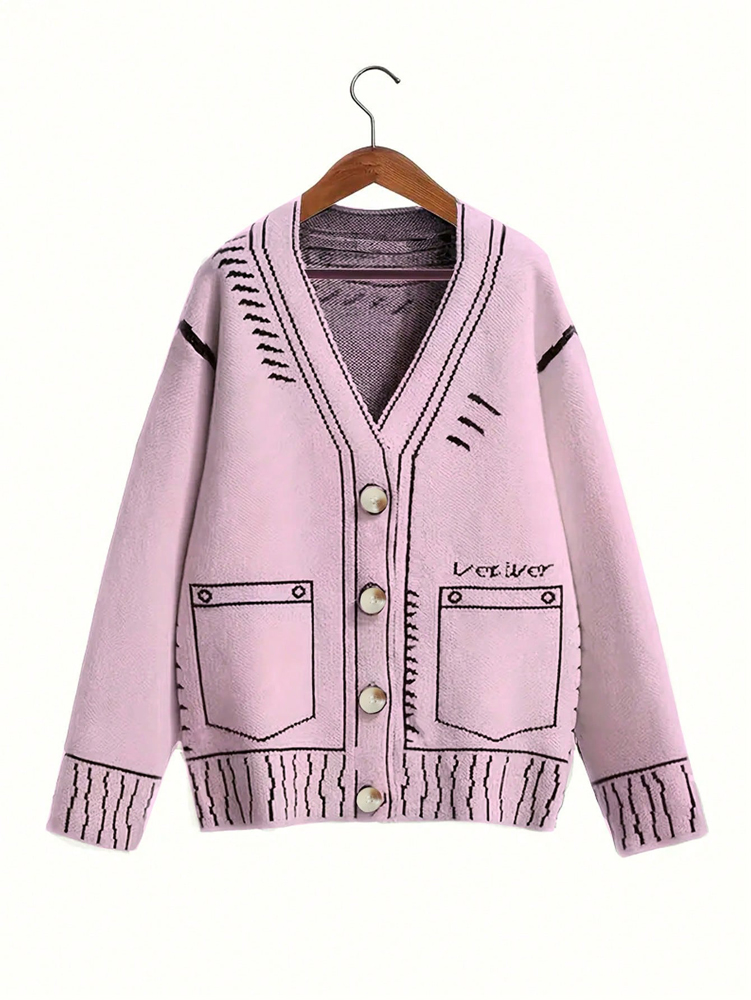 Winter Clothing Essentials - plus Size Women's Button-Up Cardigan Autumn