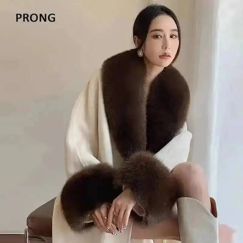 Winter Clothing Essentials - 100% Real Fox Fur Collar Winter