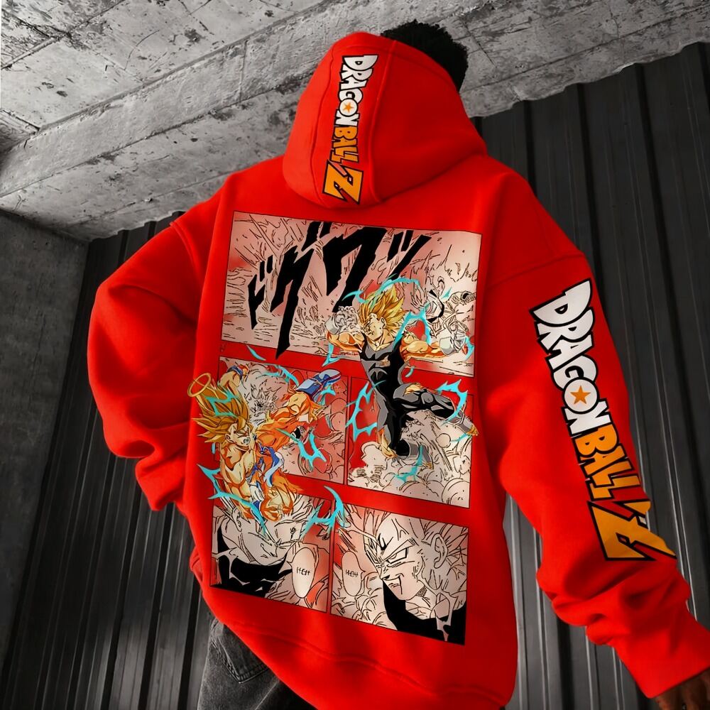 Winter Clothing Brand - Dragon Ball Comics Co Branded Printed