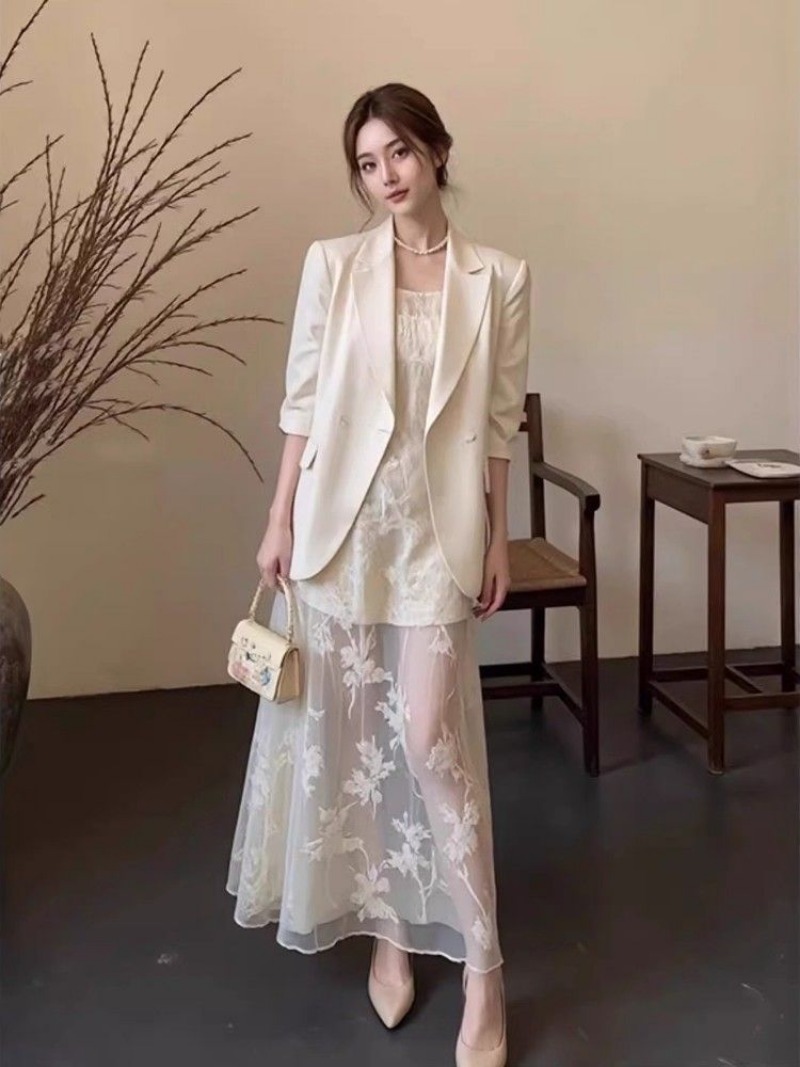 Winter Clothing Korea - New High End Autumn Dress Set