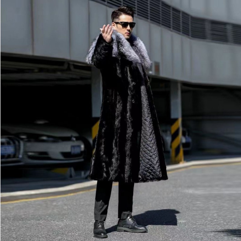 Men's Faux Mink Coat Winter Lo - огляд і ціна Winter Clothing Brand
