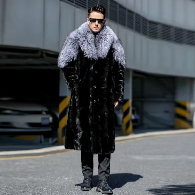 Men's Faux Mink Coat Winter Lo - огляд і ціна Winter Clothing Brand