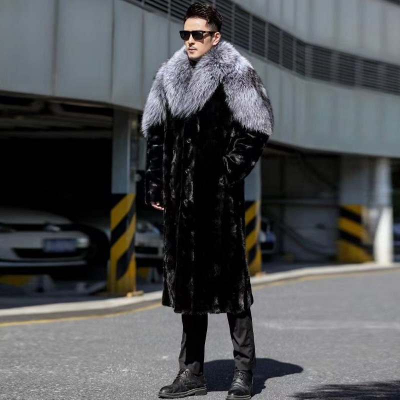 Men's Faux Mink Coat Winter Lo - огляд і ціна Winter Clothing Brand