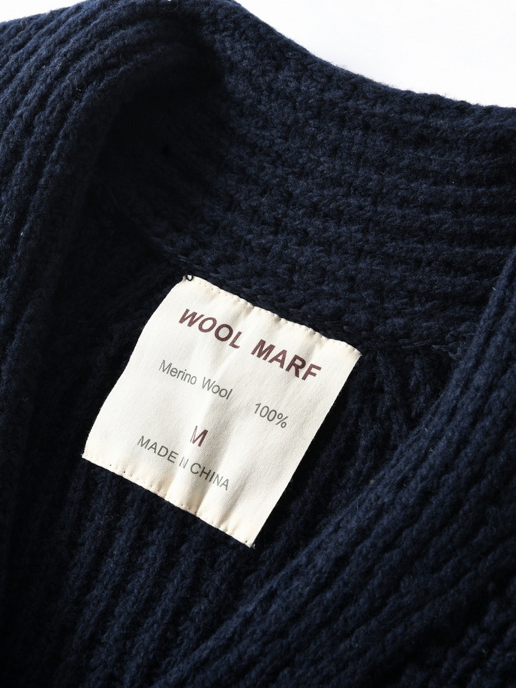 Eu Vintage 100% Wool Chunky Kn - огляд і ціна Wool Blend Coat
