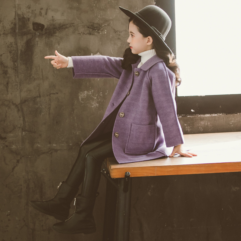Kids Winter Wool Blend Coats V - огляд і ціна Wool Blend Coat