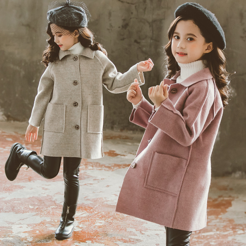 Kids Winter Wool Blend Coats V - огляд і ціна Wool Blend Coat