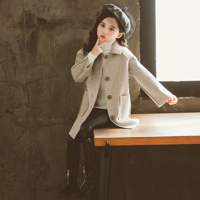 Kids Winter Wool Blend Coats V - огляд і ціна Wool Blend Coat