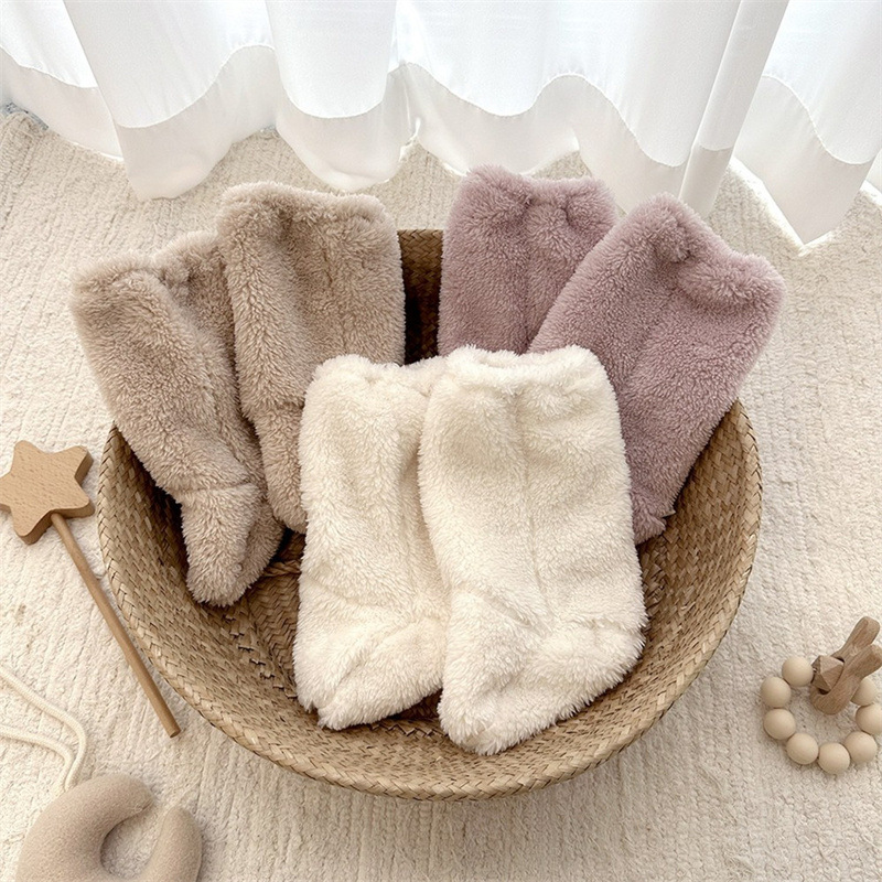 Warm Winter Baby Socks Coral F - огляд і ціна Winter Clothing For Babies