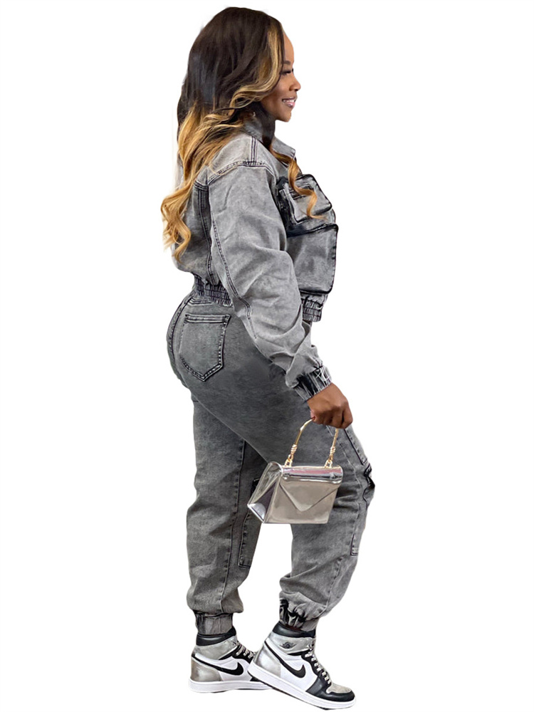 Wmstar Denim Two Piece Set Wom - огляд і ціна Winter Clothing Sales