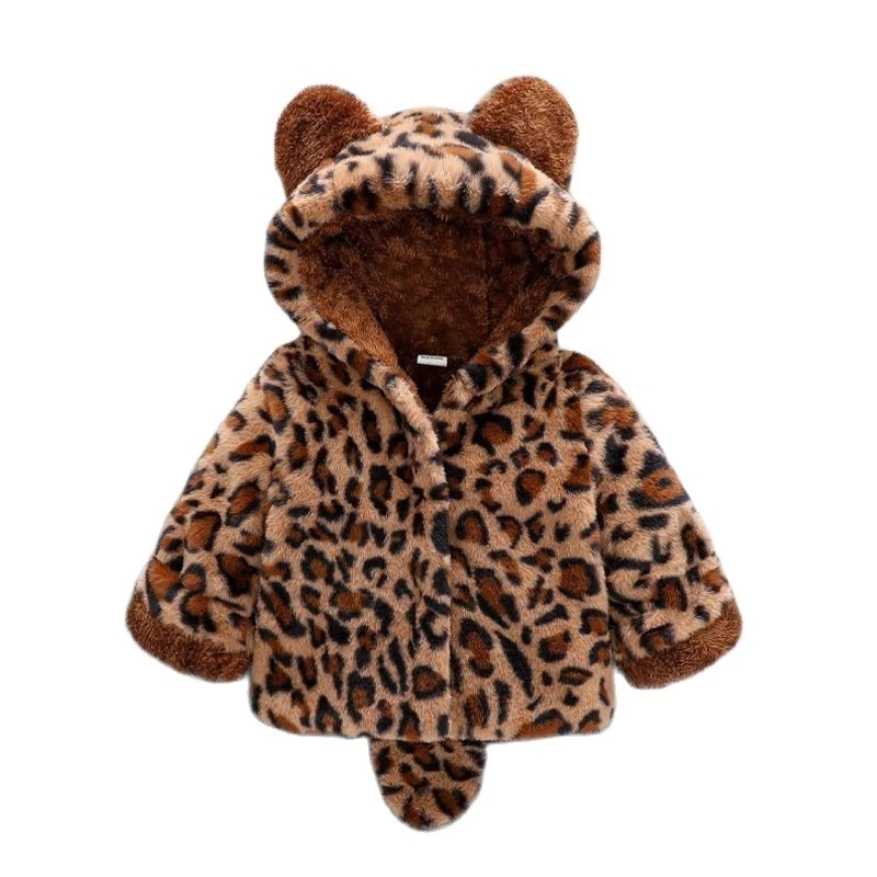 1 2 3 4 Years Plush Baby Jacke - огляд і ціна Winter Clothing For Babies
