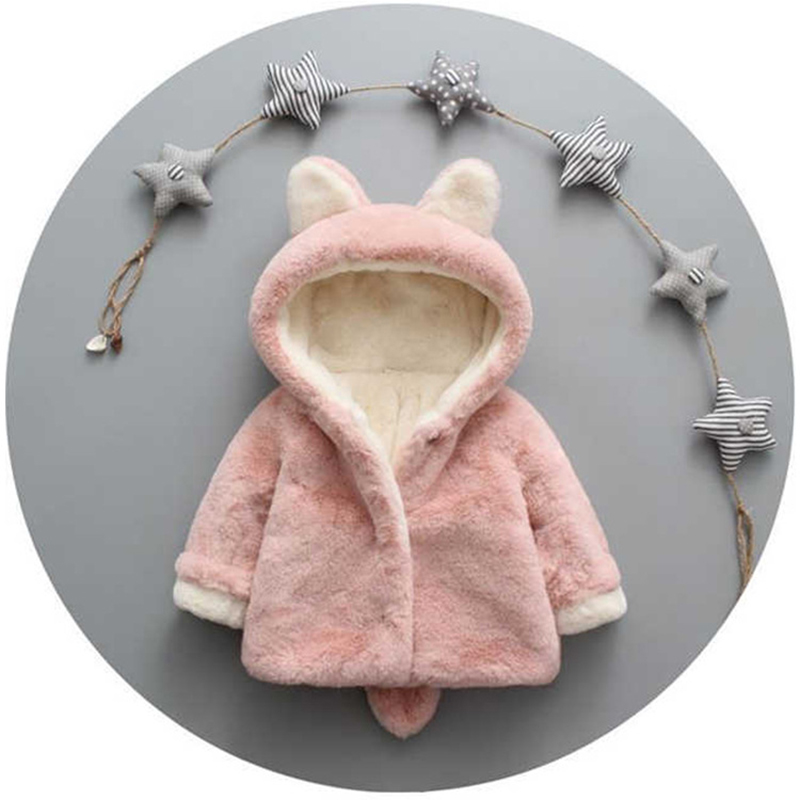 1 2 3 4 Years Plush Baby Jacke - огляд і ціна Winter Clothing For Babies