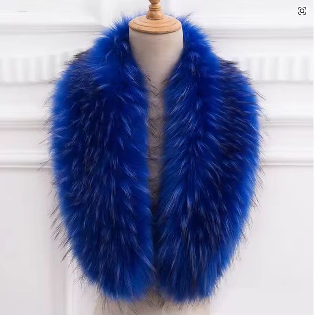 Natural Fur Collar Real raccoo - огляд і ціна Winter Clothing Essentials