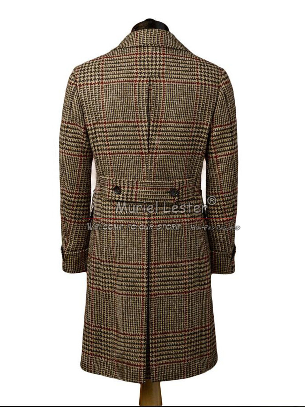 Man England Style Suit Jackets - огляд і ціна Wool Blend Coat