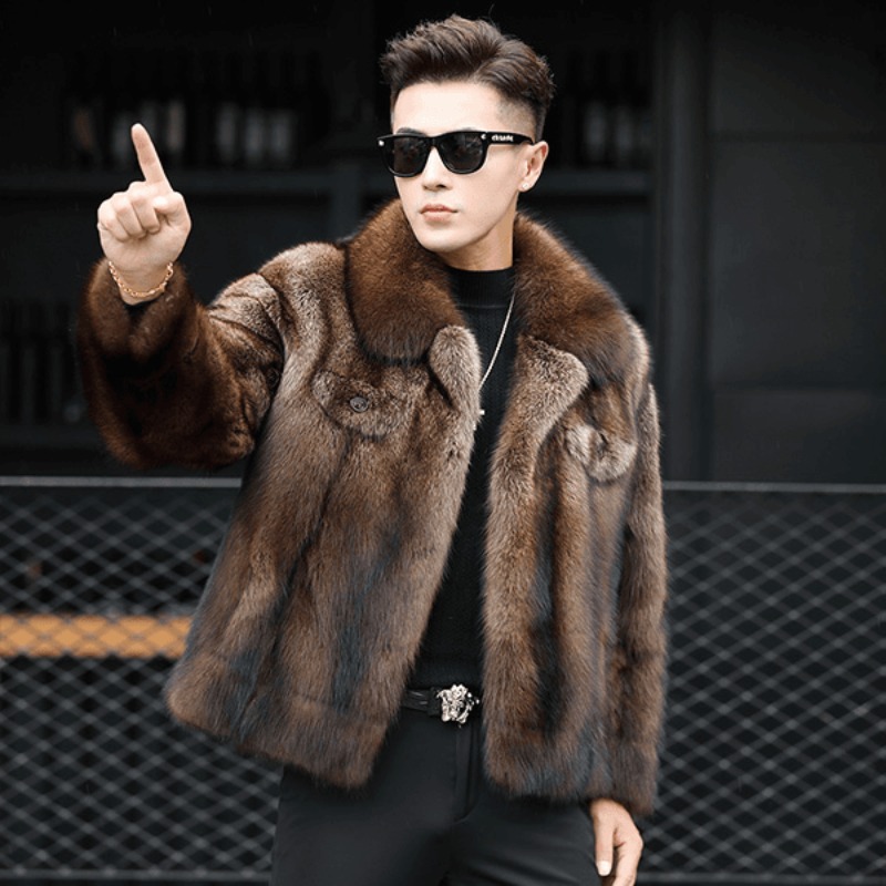 Luxury Brand Men's Mink Fur Co - огляд і ціна Winter Clothing Brand