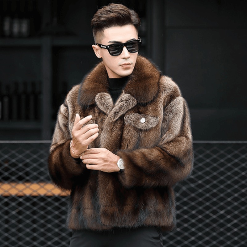 Luxury Brand Men's Mink Fur Co - огляд і ціна Winter Clothing Brand