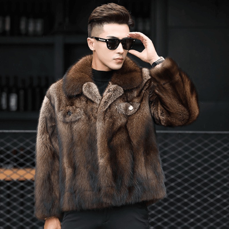 Luxury Brand Men's Mink Fur Co - огляд і ціна Winter Clothing Brand