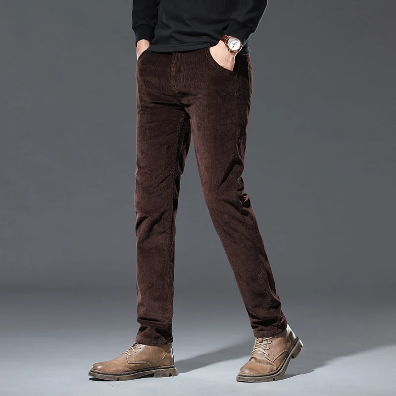 Winter New Men's Corduroy Flee - огляд і ціна Winter Clothing Brand