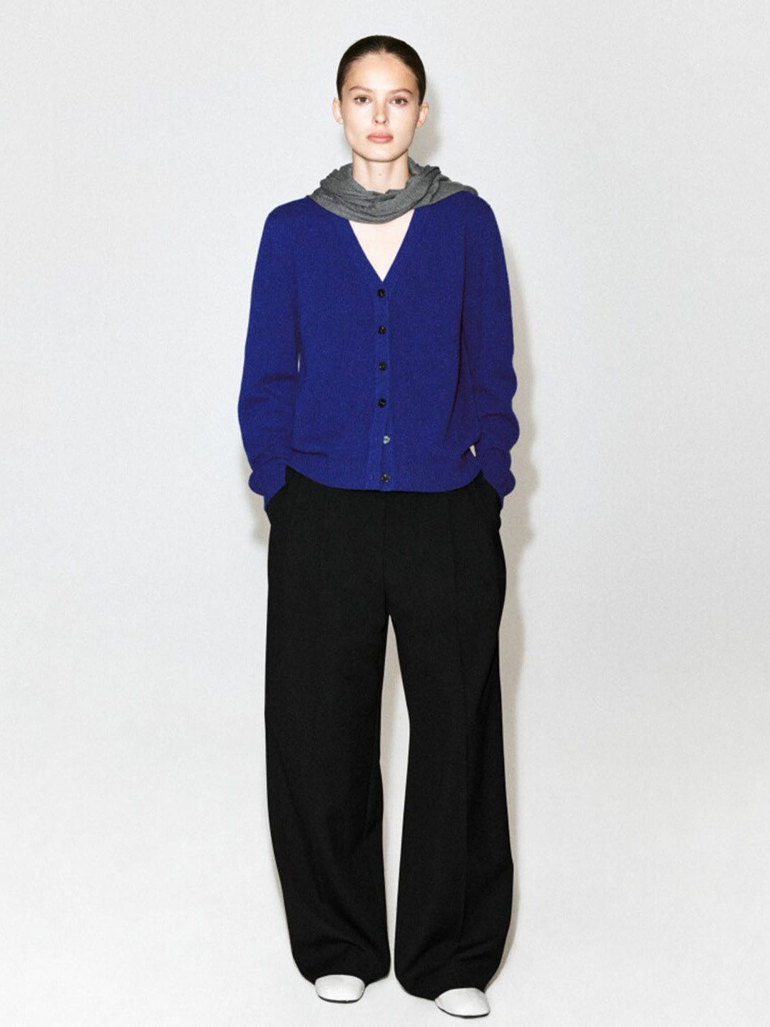Casual V-Neck Wool Blend Knitt - огляд і ціна Wool Blend Coat