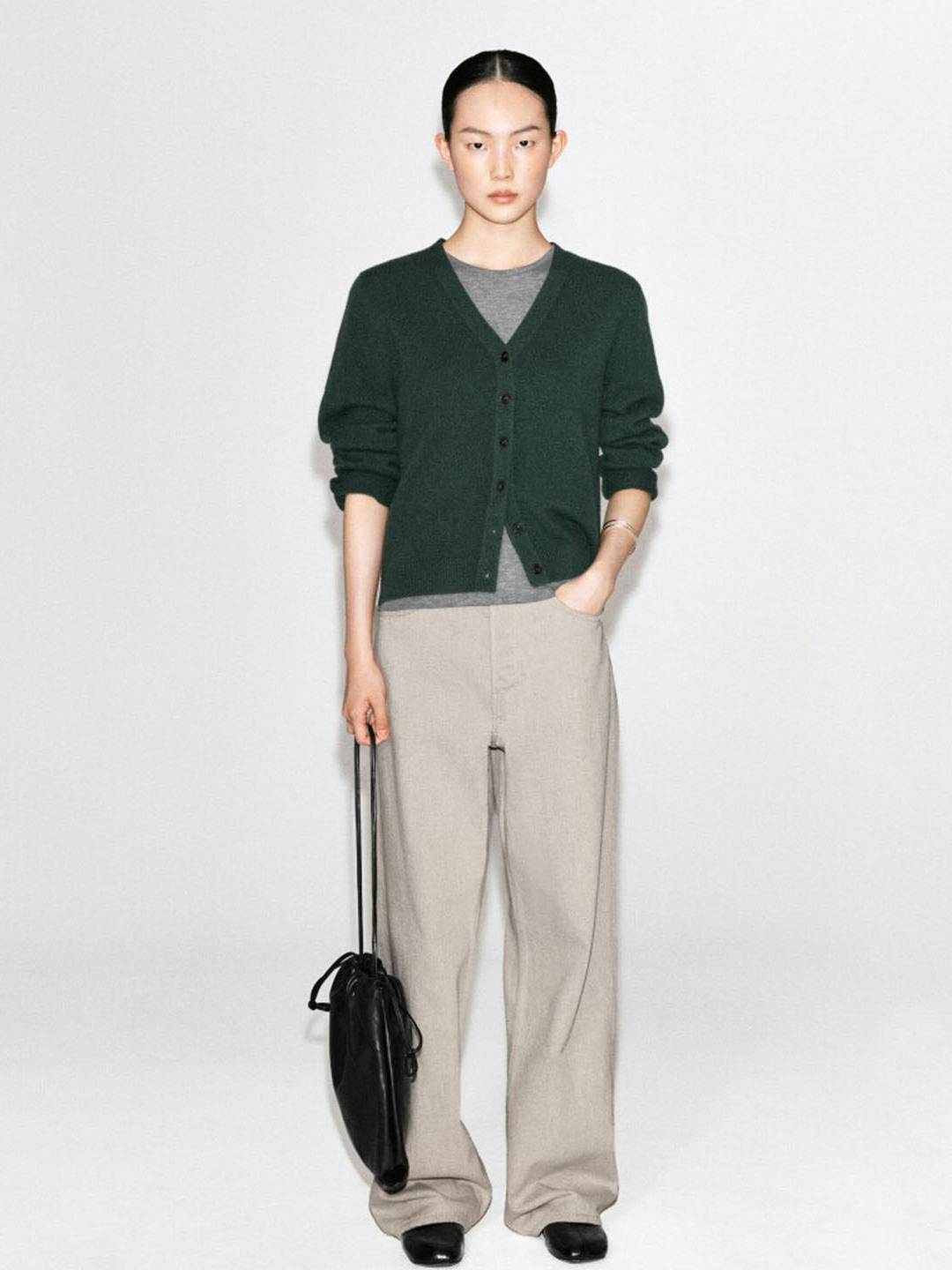 Casual V-Neck Wool Blend Knitt - огляд і ціна Wool Blend Coat