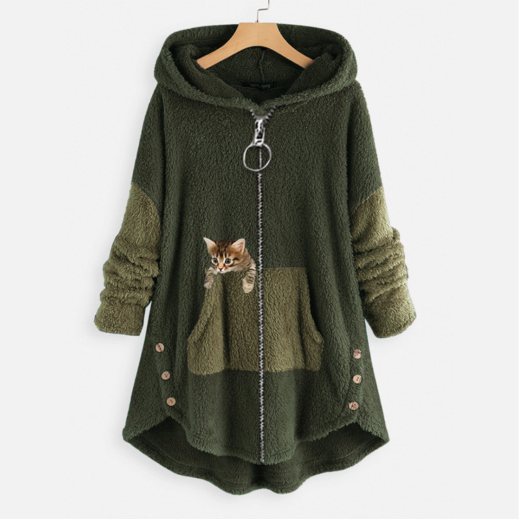 Spring Autumn Fashion Ladies'  - огляд і ціна Wool Blend Coat