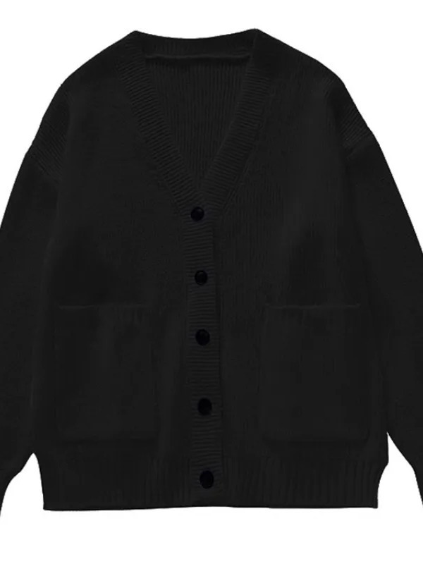 Loose Cardigan Women Long Slee - огляд і ціна Wool Blend Coat