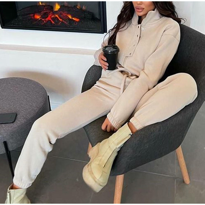 Casual Stand Collar Jumpsuits  - огляд і ціна Winter Clothing Sales