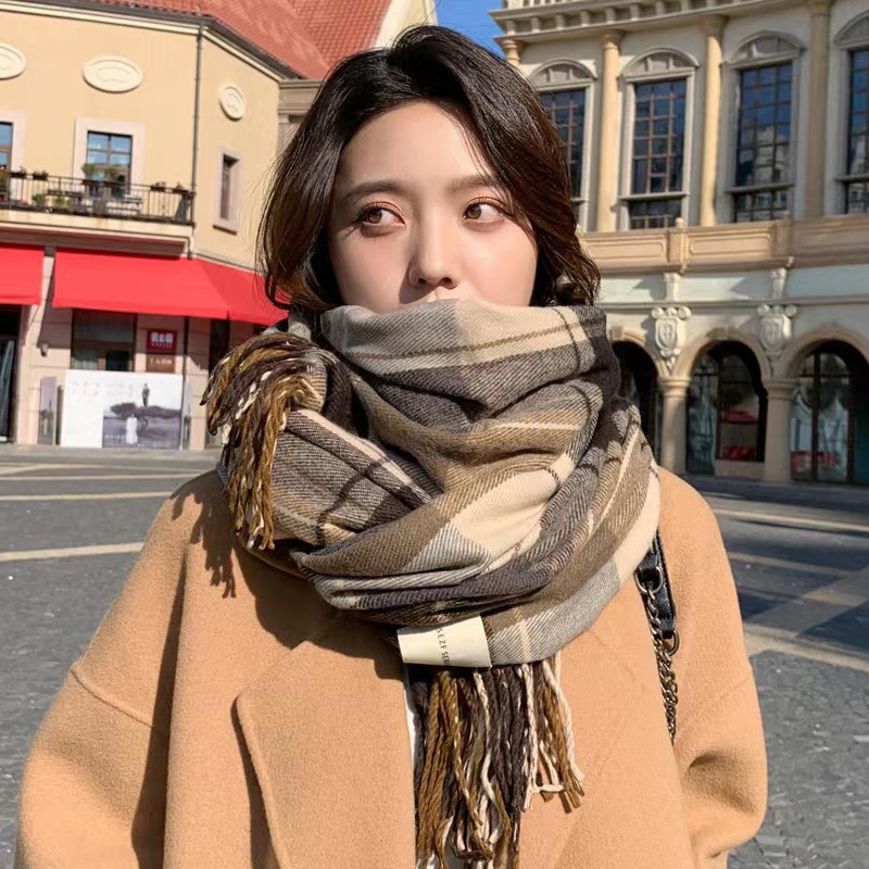 Scarf Female Winter Korean Ver - огляд і ціна Winter Clothing Korea